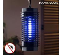 Lampe Anti-Moustiques - KL-1500 - 4W - Noir - Lumière UVA - Grille électrique - Plateau amovible