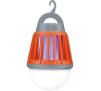 Lampe Anti-Moustiques, Lanterne De Camping, Tue-Insectes, Portable, Étanche Ipx6, Crochet Rétractable, Lanterne Led Rechargeable Par Usb