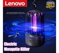 Lampe anti-moustiques Xiaomi, lumière UV bleue, choc électrique, 2 en 1, 1200mAh, Rechargeable, pour Patio, voyage, nouveau White Plug-in