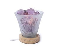 Lampe arbre de vie améthyste