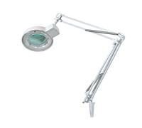 Velleman Lampe avec loupe 22 W - Lentille 8 dioptries - Bras articulé - Blanc