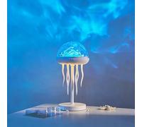 Lampe Aurore Boréale Méduse, Lampe Méduse Lumineuse Aquarium, Projecteur Vague Océan Et Gradient D’Ondes Océaniques Sept Couleurs (Avec Télécommande), Idéale Pour La Chambre À Coucher, La Chambre D’En