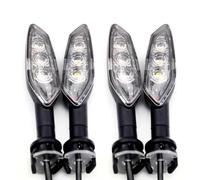 Lampe Auxiliaires pour Yamaha XJ6N Diversion | XT1200Z/ZE Super Tenere V-MAX TDM900 Clignotants Pour Moto(Clair,4 pièces)