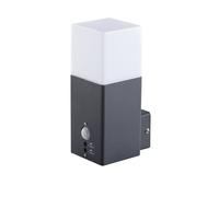 Lampe avec Détecteur de Mouvement Anthracite Blanc E27 Entrée, Maison Murale