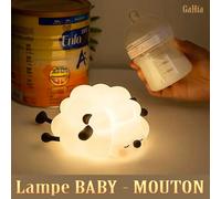 Lampe Baby Mouton Nuage Doudou Veilleuse Relaxante Portable Pour Bébé Enfant
