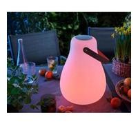 Lampe baladeuse avec enceinte rechargeable pour extérieur, LED variable RGB 45lm, IP43, H.37 x l.27,5 cm, New Garden Play Light and Music