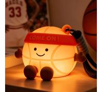 Lampe Basketball pour Cadeau Enfants, Veilleuse Bebe avec Crochet