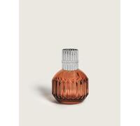 Maison Berger Paris – Lampe Berger Cannelo, verre laqué paprika 284 ml, monture argentée