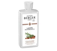 Lampe Berger - Recharge de parfum Lampe Berger 500ml - Parfum Élégance Ambrée - Maison Berger Paris, Gris