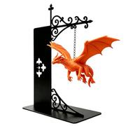 Lampe bibliothèque Dragon en apesanteur | Veilleuse mini lanternes | Book Nook Light Library Lantern Bookshelf Lamp | veilleuse LED chaleureuse, serre-livres fantaisie pour déco d’étagère