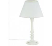 Lampe ""Leo"" blanc H36cm - Atmosphera Créateur d'intérieur
