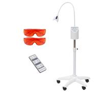 Lampe Blanchiment Dentaire Professionnelle LED Blanchir les Dents Machine Hauteur Réglable Avec Roues et Télécommande,Pour Hôpital, Dentisterie