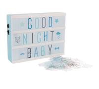Lampe boîte lumineuse enfant bleu TU