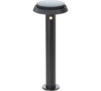 Lampe Borne extérieure Led - BRILLIANT - ALVERO - LED et solaire - Détecteur de mouvement - 4 Watts