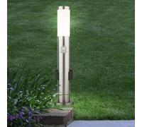 Lampe Borne Lumineuse Lampadaire LED Prises Détecteur de Mouvement Pointe