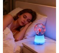 Lampe boule à plasma - Alimentée par USB, globe plasma 7 couleurs tactile, magique cool | Boule décorative électrique pour maison, dortoir, salon, chambre à coucher, bureau