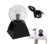 Lampe boule à plasma, boule à plasma - Contrôle statique de boule de lampe | à plasma rechargeable par USB - Lampe de bureau, boule activée par le son, sphère plasma, jouet fantaisie