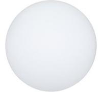 Atmosphera Lampe boule LED G D30 extérieure blanche