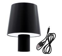 Lampe Bouteille Tactile 60 LED 14 x 10 cm - Noir - Bouteille Lumière Blanc Chaud et Froid à fixer sur des Bouteilles - Lampe Décorative Lampe de Table Dimmable Rechargeable pour Intérieur