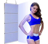 Lampe Bronzante Portable, 48w Lampe de Bronzage Facial Avec 364 Pièces Leds Auto-Bronzant Pour le Visage et le Corps Avec Support et Protection Des Yeux