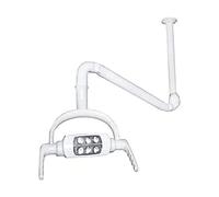 Lampe Buccale Dentaire Murale, Lampe sans Ombre pour Examen Oral Chirurgical à LED, Lampe Halogène à Suspendre au Mur, Lampe Buccale Médicale Dentaire