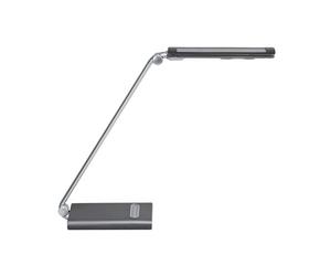 Lampe bureau maul pure bras et tete aluminium reglage 7 positions cordon 1.5m bras extensible 185cm