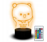 Lampe Cadeau Ours En Peluche Tu Es Mon Dudu Doux Adorables Ours En Peluche Ensemble De Saint-Valentin
