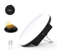 Lampe Camping Solaire Rechargeable 60W, Lanterne Camping Batterie 16500 mAh, Lumière de Camping Extérieure Portable 3000 lm, 3 Couleurs 2700-6500 K, Pour le Camping, la Randonnée et les VR (standard)