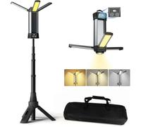 Lampe Camping T-SUN 6000 mAh 3 Températures de Couleur Rechargeable Avec Trépied
