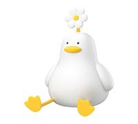 Lampe Canard | 3 Niveaux Fleur Canard Silicone Mignonne Lampe Rechargeable,Silicone Veilleuse | Pour chambre, chevet, bureau, couloir, toilettes, table de nuit, bureaux, maison