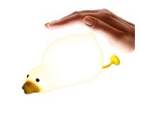 Lampe Canard Mignon, Lampe Lumière Canard, Toucher Variateur 3 Modes Rechargeable Portable Extinction Automatique Éclairage Maison Chambre Bébé Chevet Allaitement