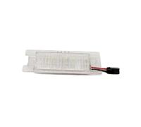 Lampe Canbus LED Pour Plaque D'immatriculation Éclairage Pour Opel Pour Vectra Pour Astra Pour Zafira Pour Insignia Pour Corsa Nombre Plaque D'immatriculation Lumière Lampe(L side)