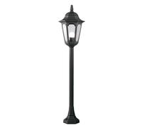 Lampe Candélabre Lampadaire Luminaires de Jardin Hauteur 104 CM Lanterne Noir