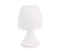 Atmosphera Lampe d'extérieur Dokk Blanc H 19 cm