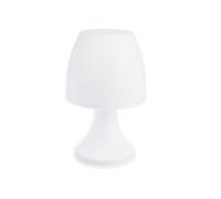 Atmosphera Lampe d'extérieur Dokk Blanc H 19 cm