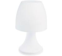 Atmosphera Lampe d'extérieur Dokk Blanc H 19 cm