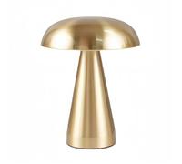 Lampe Champignon Doré Rechargeable Veilleuse Bureau Tactile Gradation Lumiryn