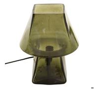 Lampe champignon Elita H.26cm en verre vert - Atmosphera Créateur d'intérieur