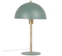 Lampe champignon en métal doré et vert 22x33x22cm Vert