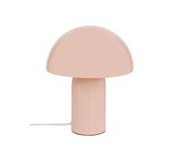 Atmosphera Lampe champignon à poser LITO métal H24,5 cm alimentation secteur rose pêche