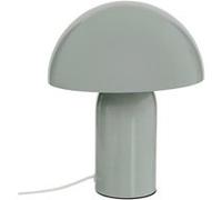 Lampe champignon H24,5 cm Lito métal vert céladon Atmosphera Vert