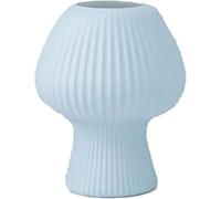 Lampe Champignon, Lampe De Table Champignon en Verre, Lumière Réglable à Trois Couleurs, Lampe De Modélisation De Fleur Simple Littéraire Rétro, Lumière D'ambiance pour La Décoration De