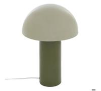 Atmosphera - Lampe champignon lito h. 37 cm vert foncé bicolore