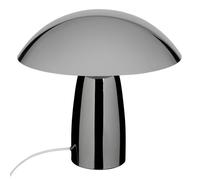 Lampe champignon Omia hauteur 34 cm argent Atmosphera - -