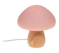 Lampe Champignon rose - Amadeus - Rose - Porcelaine Rose G
