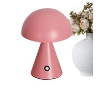 Lampe champignon - Veilleuse à commande tactile, rechargeable sans fil, variable avec 3 modes de changement de couleur, lampe de table LED à lueur ambiante | Éclairage d'ambiance décoratif pour chambr