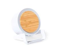 Lampe chargeur multifonction sans fil 10w. 12 leds. 3 positions de lumière.