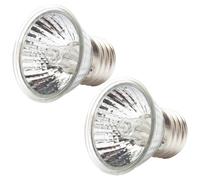 Lampe chauffante, 2 pièces lampe chauffante pour reptiles, ampoule 75 W UVA UVB ampoule reptile tortue à spectre complet pour lézards, réservoir de tortues, aquarium de serpents, poulet pour un usage