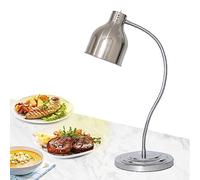 Lampe chauffante à Double tête, Lampe chauffante pour Cuisine Commerciale 500 W, Extensible jusqu'à 70 cm, Table chauffante pour Buffet de Cuisine de Restaurant, Maison Commerciale autoportante 1 B