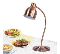 Lampe chauffante à Double tête, Lampe chauffante pour Cuisine Commerciale 500 W, Extensible jusqu'à 70 cm, Table chauffante pour Buffet de Cuisine de Restaurant, Maison Commerciale autoportante 1 A